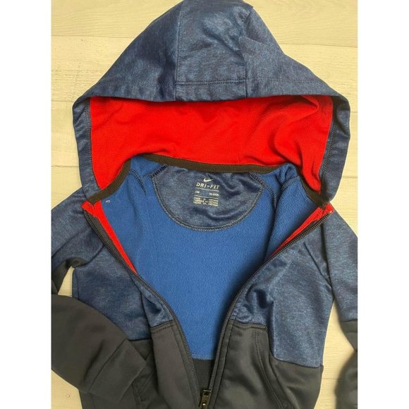 Nike toddler baby boys pants and jacket set blue red 24 months - Picture 4 of 9